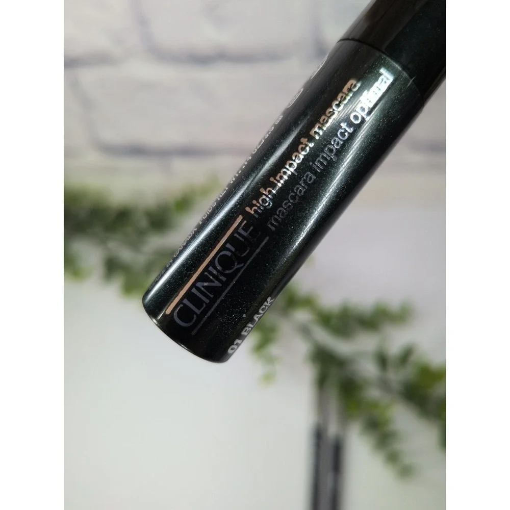 NEW LOT4🌿Clinique Quickliner Intense Eyeliner High Mascara 01 Intense Black